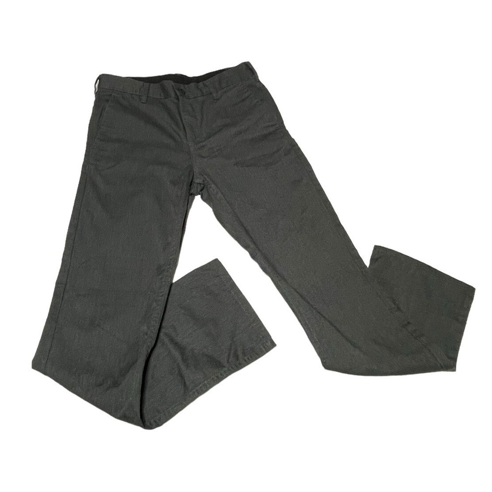 DC Skate Chino Trousers Men's Size 27 Gray Skateboarding Straight Fast Shipping‎